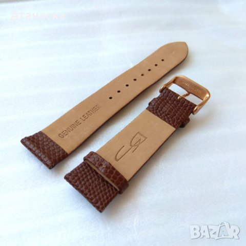 DANIEL STEIGER - чисто нова каишка от естествена кожа , широчина 22 мм, снимка 2 - Каишки за часовници - 27425598