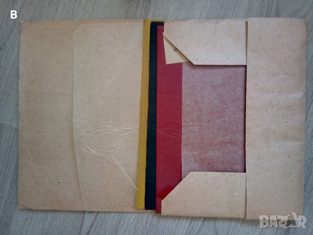 Копирна хартия върху плат Набор копировальной бумаги для перевода рисунка на ткань СССР, снимка 2 - Ученически пособия, канцеларски материали - 37636875