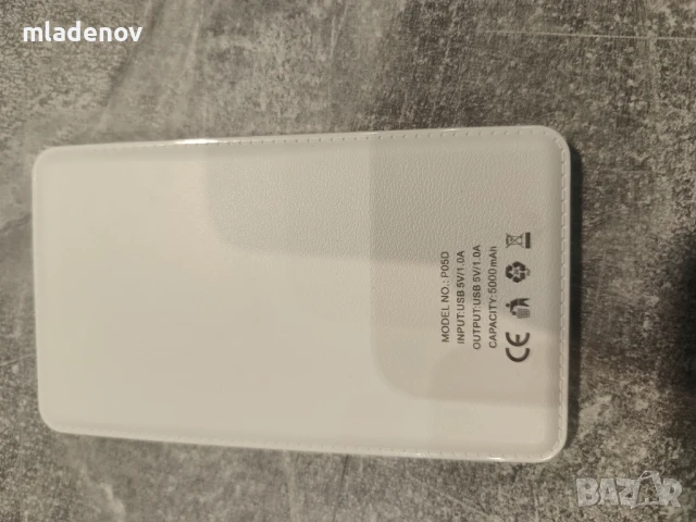 Външна батерия 5000 mah, снимка 5 - Външни батерии - 50774742