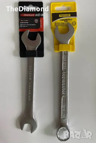 Ключове  гаечен 16х17 - 19 Premium Topmaster, снимка 2 - Ключове - 50410707
