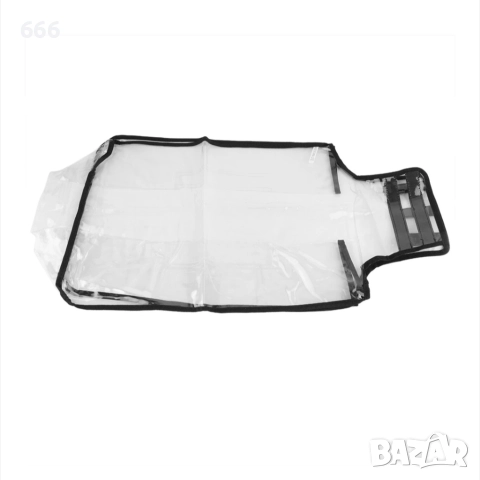 Калъф за куфар 22 инча, прозрачен, водоустойчив, PVC, снимка 3 - Други - 52578602