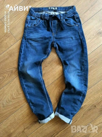 H&M детски еластични дънки и блузка, снимка 6 - Детски панталони и дънки - 52640368