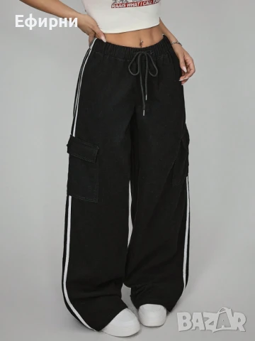 Черхи дънки, дънки с кант, спортни дънки, снимка 4 - Дънки - 51194309