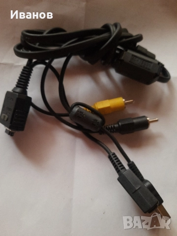 USB кабел за Sony Cuber-shot, снимка 3 - Батерии, зарядни - 52431232