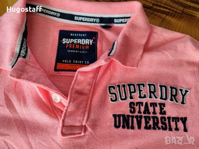 Оригинална Superdry мъжка блуза тениска фланелка т шърт Л, снимка 10 - Тениски - 51761271