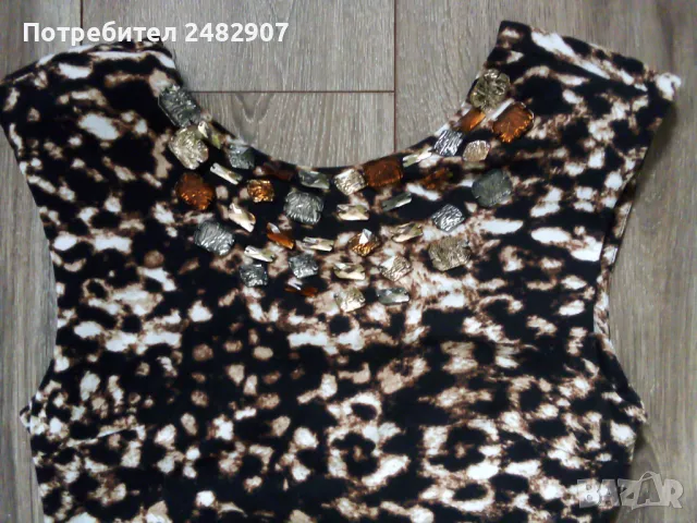 Ефектна дамска рокля Н&М, снимка 11 - Рокли - 48963859