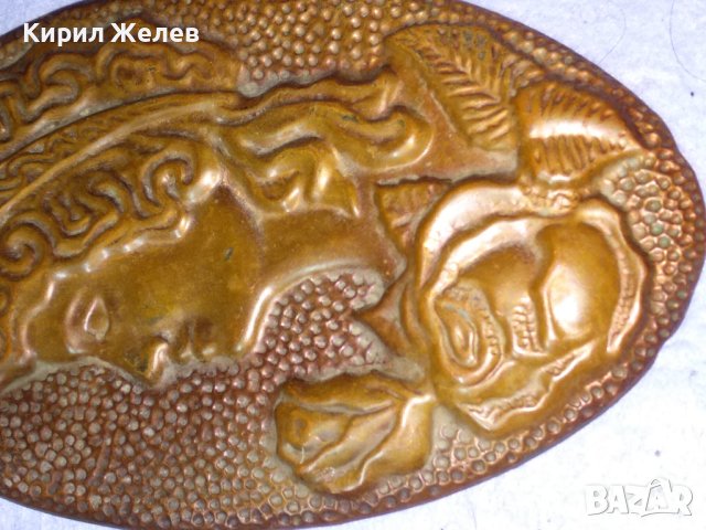 ДАМА с РОЗИ Изящна Стара МЕДНА ГРАВЮРА ПАНО Кована МЕД Ръчна МАЙСТОРСКА ХУДОЖЕСТВЕНА ИЗРАБОТКА 41557, снимка 9 - Пана - 43651104