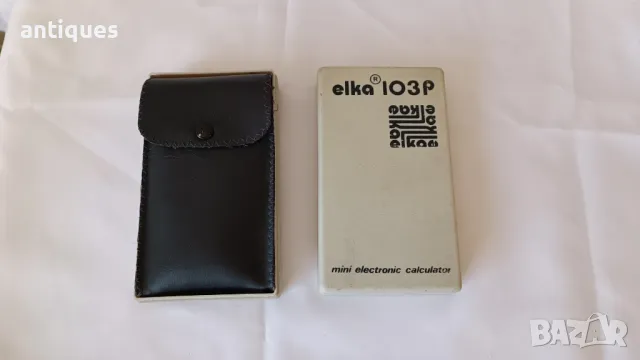 Стар български калкулатор - ЕЛКА 103Р - elka 103P - 1980 година, снимка 10 - Антикварни и старинни предмети - 49488575