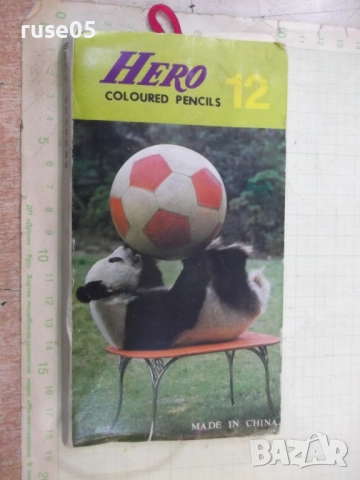 Моливи "HERO" цветни комплект от 12 бр., снимка 3 - Ученически пособия, канцеларски материали - 51925422