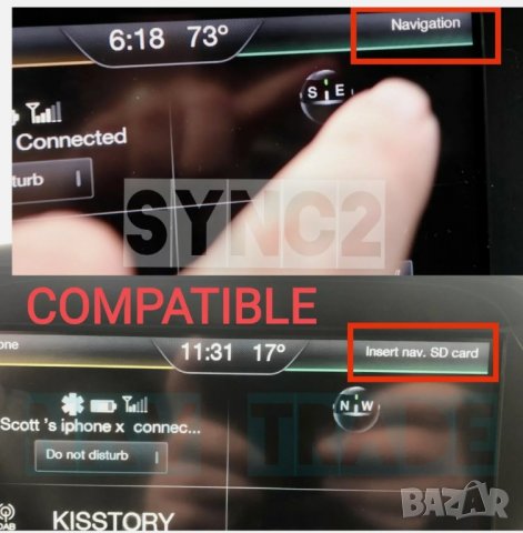 СД Карта за навигация Форд SYNC2 F11 2023 FORD F11 SD card навигация ъпдейт Sync2 Europe , снимка 3 - Части - 35129803