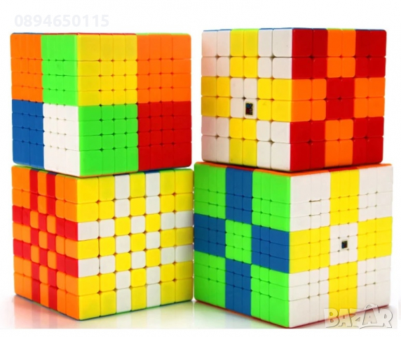 Кубче Рубик магически куб 5х5 6х6 7х7 8х8 9х9 10х10
