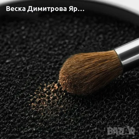 Кутия с гъбка за почистване на четки за грим MAANGE с активен въглен HZS103, снимка 11 - Други - 47728448