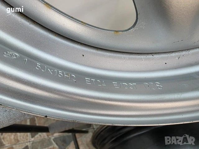 4бр 15ски джанти за SMART 3x112.5мм A150583 , снимка 7 - Гуми и джанти - 53258458