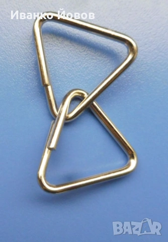 10 броя 3D метални пъзели + подарък кутия – Образователно, Забавно,  Предизвикателно за IQ, снимка 5 - Пъзели - 53523525