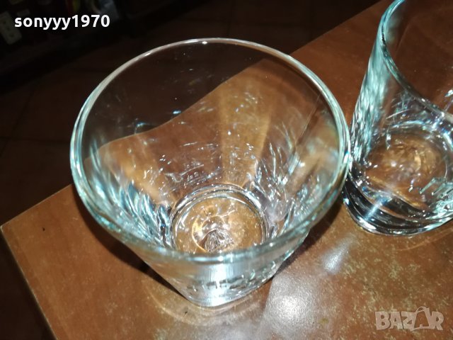 JIM BEAM-МАСИВНИ ТЕЖКИ 2БР ЧАШИ ЗА УИСКИ 2911212255, снимка 16 - Колекции - 34972062
