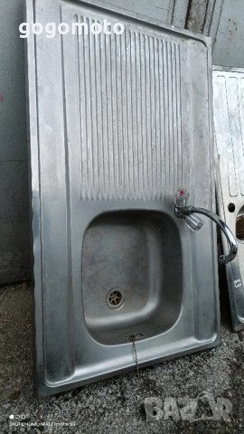 Мивка, кухненска мивка алпака, хром никел, инокс, неръждаема стомана, снимка 15 - Мивки - 52100504