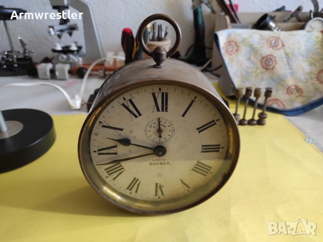 Стар Голям Механичен Часовник Ansonia Clock