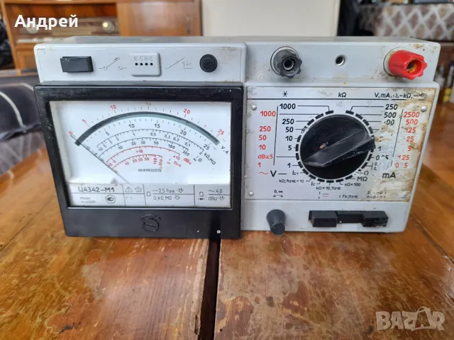 Стар мултицет Ц4342-М1, снимка 2 - Антикварни и старинни предмети - 49962325