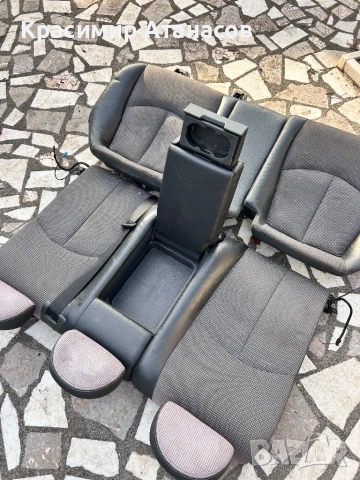 Салон Седалки задни за мерцедес Е-класа W211 седан. 2002-2006г, снимка 4 - Части - 52897947