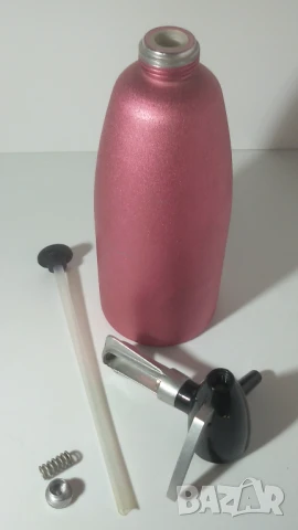 Розов сифон за газирана вода, снимка 9 - Други - 51276614