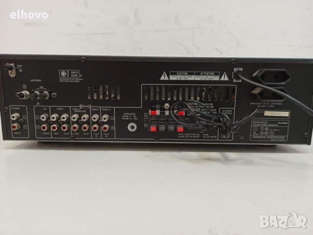 Ресивър Kenwood KR A4060 -1, снимка 10 - Ресийвъри, усилватели, смесителни пултове - 33077505