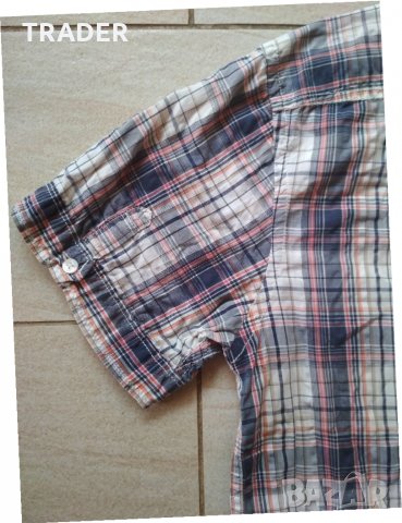 Мъжка риза къс ръкав CAMEL ACTIVE , 100% памук, размер М, снимка 8 - Ризи - 33481275