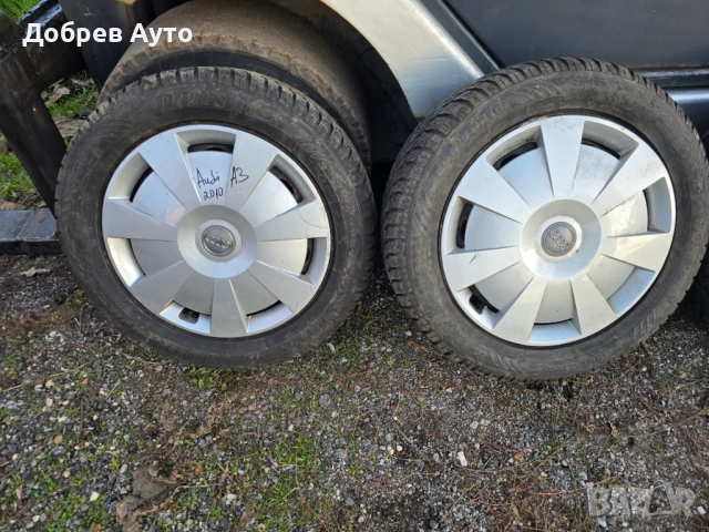 Метални джанти с зимни гуми 16" за Audi A3 8P 2010g, снимка 3 - Гуми и джанти - 52710954