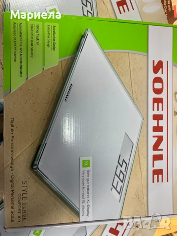 Кантар за телесно тегло до 180 кг. / Soehnle Style Comfort 100, снимка 8 - Други - 52154854