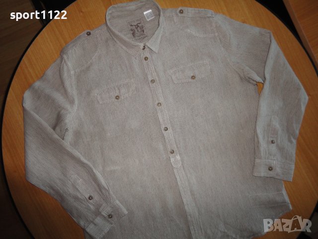 XXL/La Redoute/100% лен/нова мъжка риза, снимка 8 - Ризи - 39284348