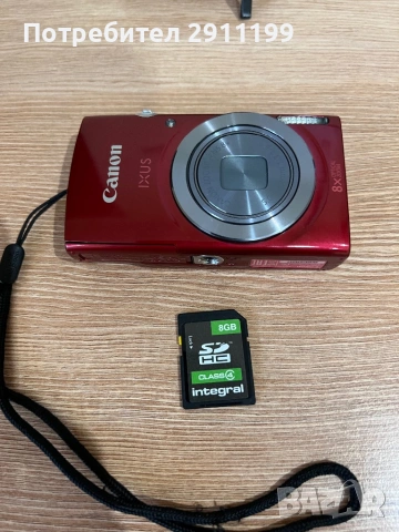 Фотоапарат Canon 20 Mp с подаръци, снимка 8 - Фотоапарати - 53390153