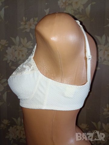 Palmers 85 B- Сутиен с меки чашки с банел в екрю, снимка 5 - Бельо - 44014300