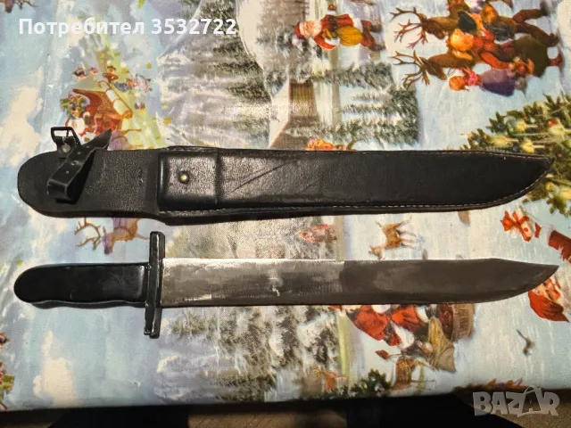 Голям касапски нож , снимка 4 - Ножове - 48523835