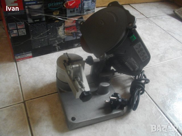 180 Вата-Ел. НОВА Машина Заточване Вериги-Германия ф108мм Отлична CMI, снимка 12 - Други инструменти - 36768994