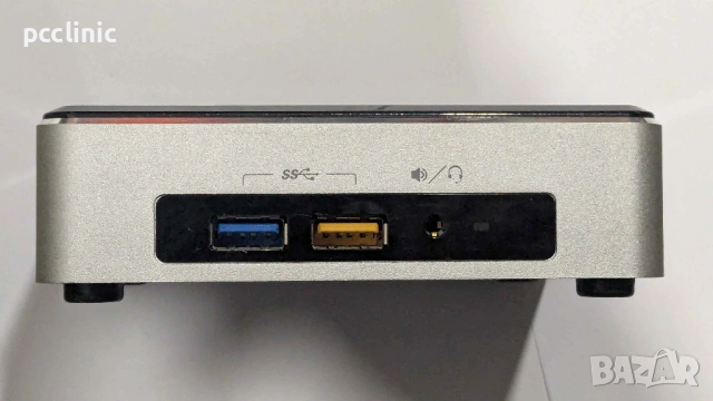 Intel NUC NUCi3SYK | Intel i3 6100U | 4GB DDR4 | 128GB M.2 SATA SSD, снимка 3 - Работни компютри - 53254453