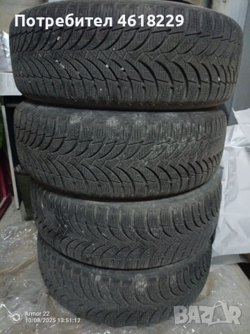 Продавам джанти със зимни гуми и тасове 15 цола, снимка 1
