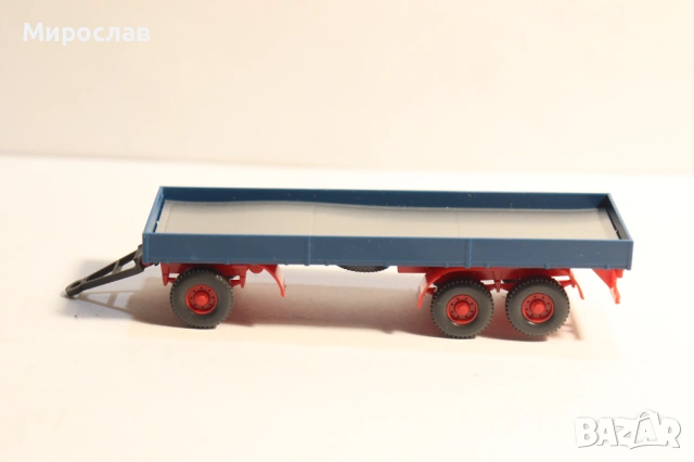 WIKING H0 1/87 РЕМАРКЕ КАМИОН МОДЕЛ ТИР