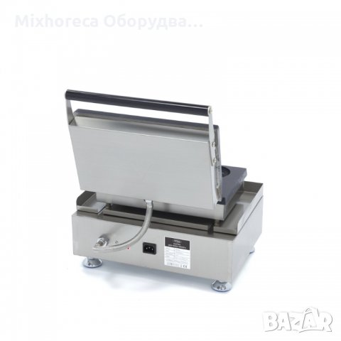 Мини машина за 6 броя понички, таймер, с термостат от 50 ° C до 300 ° C, тава за капки, снимка 3 - Друго търговско оборудване - 35530531