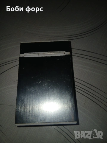 Алуминиева табакера за цигари, снимка 10 - Табакери - 53282625