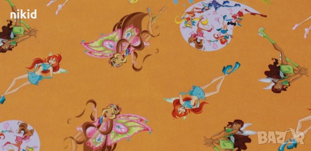 winx Уинкс опаковъчна хартия за подарък подаръци ролка , снимка 2 - Други - 35615910