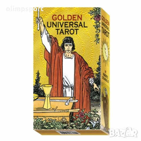 карти таро LOSCARABEO GOLDEN UNIVERSAL  нови, снимка 1 - Карти за игра - 32694803