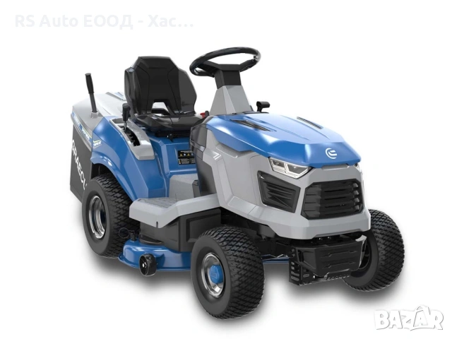 Градински трактор с кош| Хидростатична трансмисия | Ширина на косене 98 см | 452 куб. см 12,5 к.с., снимка 2 - Селскостопанска техника - 53469492