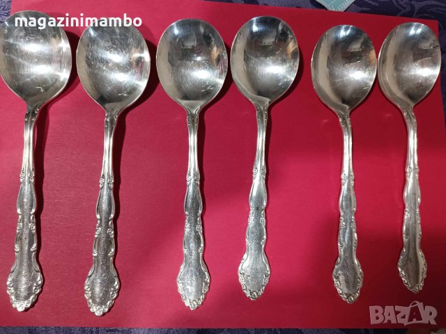 Oneida Silversmiths-комплект вилици и лъжици, снимка 7 - Прибори за хранене, готвене и сервиране - 43894975