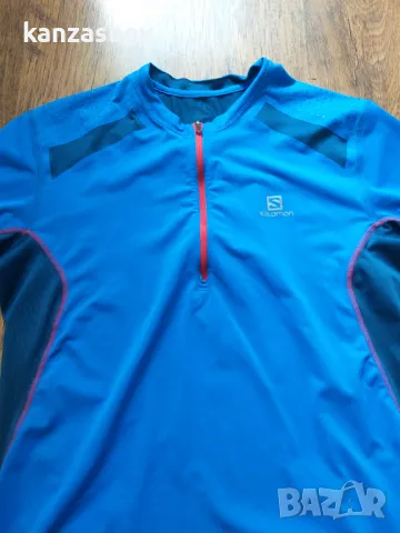 Salomon Fast Wing Tee - страхотно мъжко джърси L, снимка 3 - Тениски - 47307382