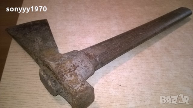 ПОРЪЧАНА-антика-брадва-стара за колекция-31х26см-внос швеицария, снимка 4 - Колекции - 26315463