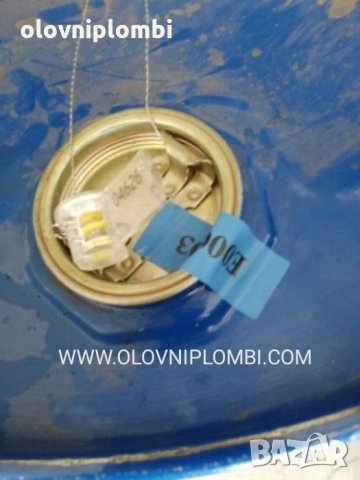 Болт Пломби за контейнери двойна номерация лазарно гравирана, силови пломби за сигурност за камиони., снимка 3 - Индустриална техника - 26764889