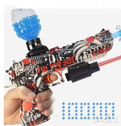 Пейнтбол пистолет Desert Eagle M1911gel Blaster gun. Paintball Splatter ...