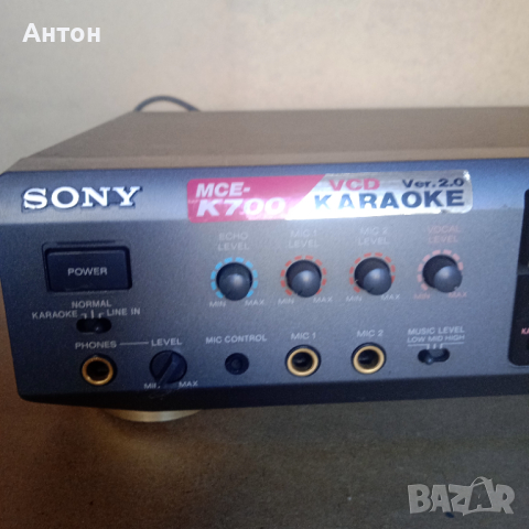 SONY.    MCE-K700 VCD KARAOKE, снимка 9 - Аудиосистеми - 44910101