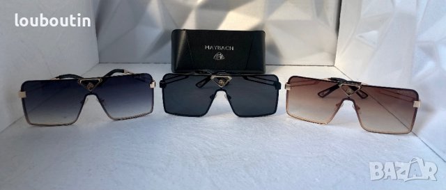 Maybach 2023 мъжки слънчеви очила маска 3 цвята, снимка 15 - Слънчеви и диоптрични очила - 40531409