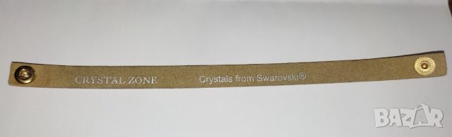 Гривна с кристали Swarovski, снимка 2 - Гривни - 37886391