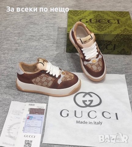 Дамски маратонки Gucci Реплика ААА+, снимка 2 - Маратонки - 43420397